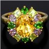 Image 1 : Natural Multi Gemstone Ring