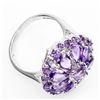 Image 2 : Natural Purple Amethyst 30.75 Cts Ring