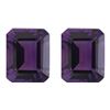 Image 1 : Natural Purple Amethyst Pair 10.01 Carats - VVS