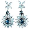 Image 1 : Natural  LONDON & SKY BLUE TOPAZ Earrings