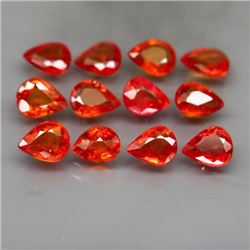 Natural Pear Red Sapphire 4.20 Cts