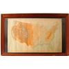 Image 1 : Framed USGS Elevation Map