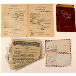 Ships Named for US Presidents Ephemera