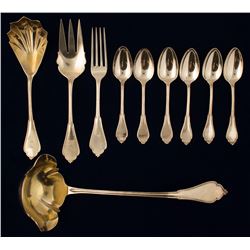 Kohler & Ritter Silver Flatware, c1867