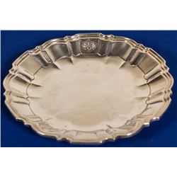 Sterling Silver Scalloped Tray