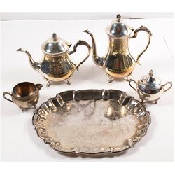 Silverplate Coffee and Tea Service