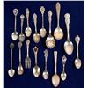 Image 1 : Souvenir Spoons (15) & 1 Fork