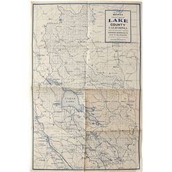 Lake County, CA Map