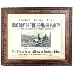 Donner Party Broadside, c.1880