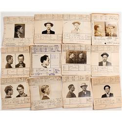 Bay Area Criminal Mugshots, c.1910s