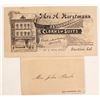 Image 1 : 2 Old California Business Cards: Stockton & San Andreas