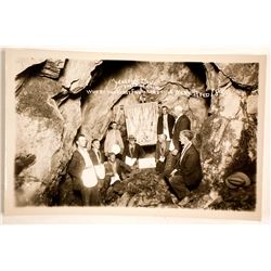 Postcard "Masonic Cave" in Volcano, CA