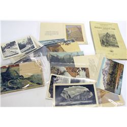 Postcards & Book of Yosemite National Park