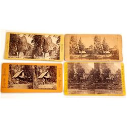 Hutchings Hotel Stereoviews, Yosemite