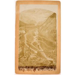 Georgetown to Silver Plume Cabinet Card