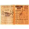 Image 1 : Original Circus Flyer for Ringling Brothers Circus in Montana