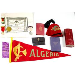 Algeria Shriner Memorabilia, Helena, Montana