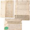 Image 1 : Virginia City, Nevada Surety Bond Signed by Prominent Merchants, 1888
