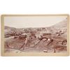 Image 1 : Choice Birds-Eye Mounted Photograph of Virginia City, Nevada