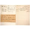 Image 1 : Three Documents to Governor James Nye, Nevada Territory