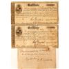 Image 1 : Two 1850s New York State Financial Documents