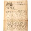 Image 1 : 1853 Letter About Police Breaking Up a Counterfeiting Ring