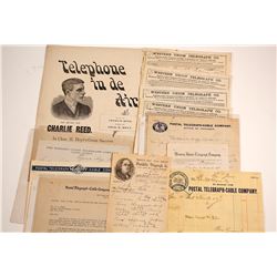 Telephone & Telegraph Ephemera