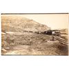 Image 1 : Rare Real Photo Postcard of Railroad Depot at Dragon, Utah (Gilsonite Ghost Town)