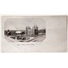 Image 1 : Aluminum Postcard of Mormon Temple, Salt Lake City