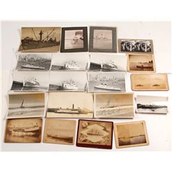 Miscellaneous Ship Photographs, c.1875-1920s