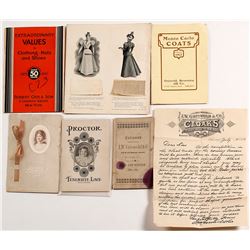 Clothing Manufacturer Ephemera