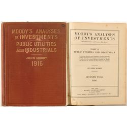 Moody's Analyses of Investments