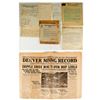 Image 1 : Colorado Mining Letters & Ephemera