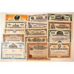Idaho and Utah Mining Certificates (14)
