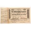 Image 1 : Ridge Copper Company Stock Certificate, 1881
