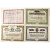 Image 1 : Four Different Michigan Mining Stock Certificates