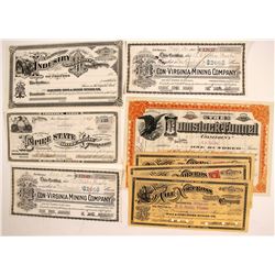 Comstock Mining Certificates (8)