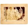 Image 1 : c.1902 Mounted Photograph of Women Posing for Mine Tour at C&C Shaft, Virginia City, Nevada