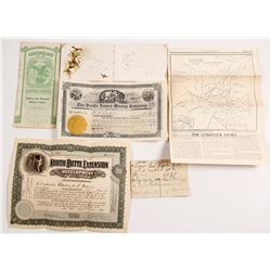 Nevada Mining Stocks & Ephemera