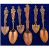 Image 1 : Six Copper Mining Spoons