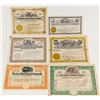 Image 1 : Six Different Pictorial Utah Mining Stock Certificates