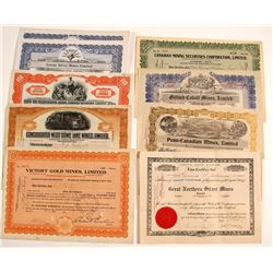 Canadian Mining Stock Certificates (13)