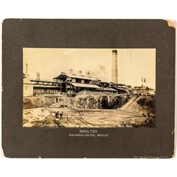 Mexico Mining Photograph and Check