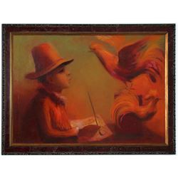 Young Artist and His Model