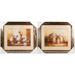 Modern Pots Still Life Duo