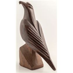 Carved Ironwood Eagle