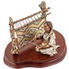 Image 1 : "Chief's Blanket" Bronze Statue