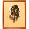 Image 1 : M. Yellis Print of Native Chief