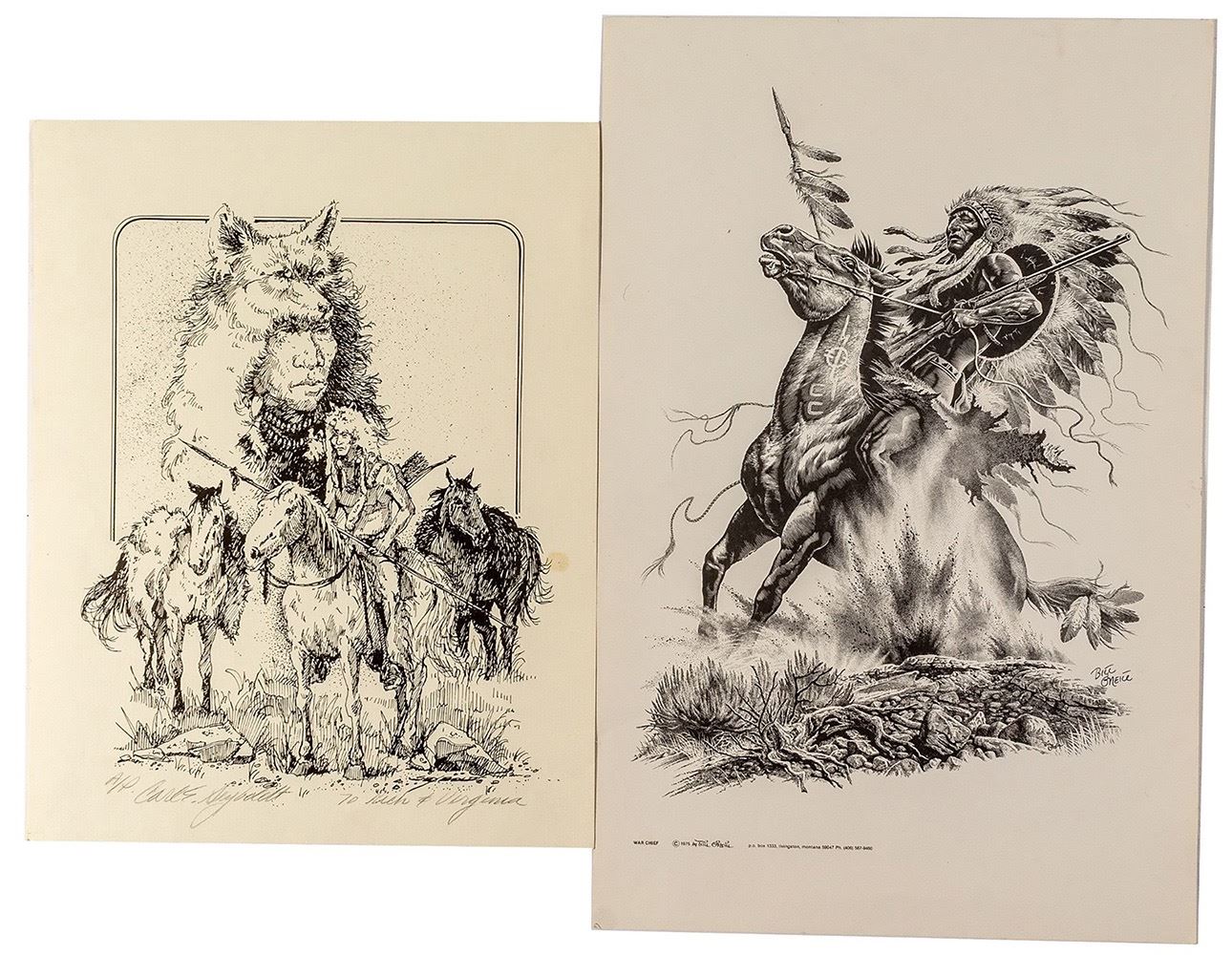 Two Native American Prints