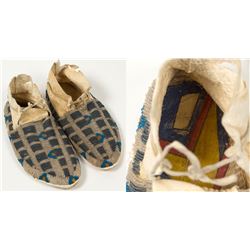 Plains Beaded Moccasins